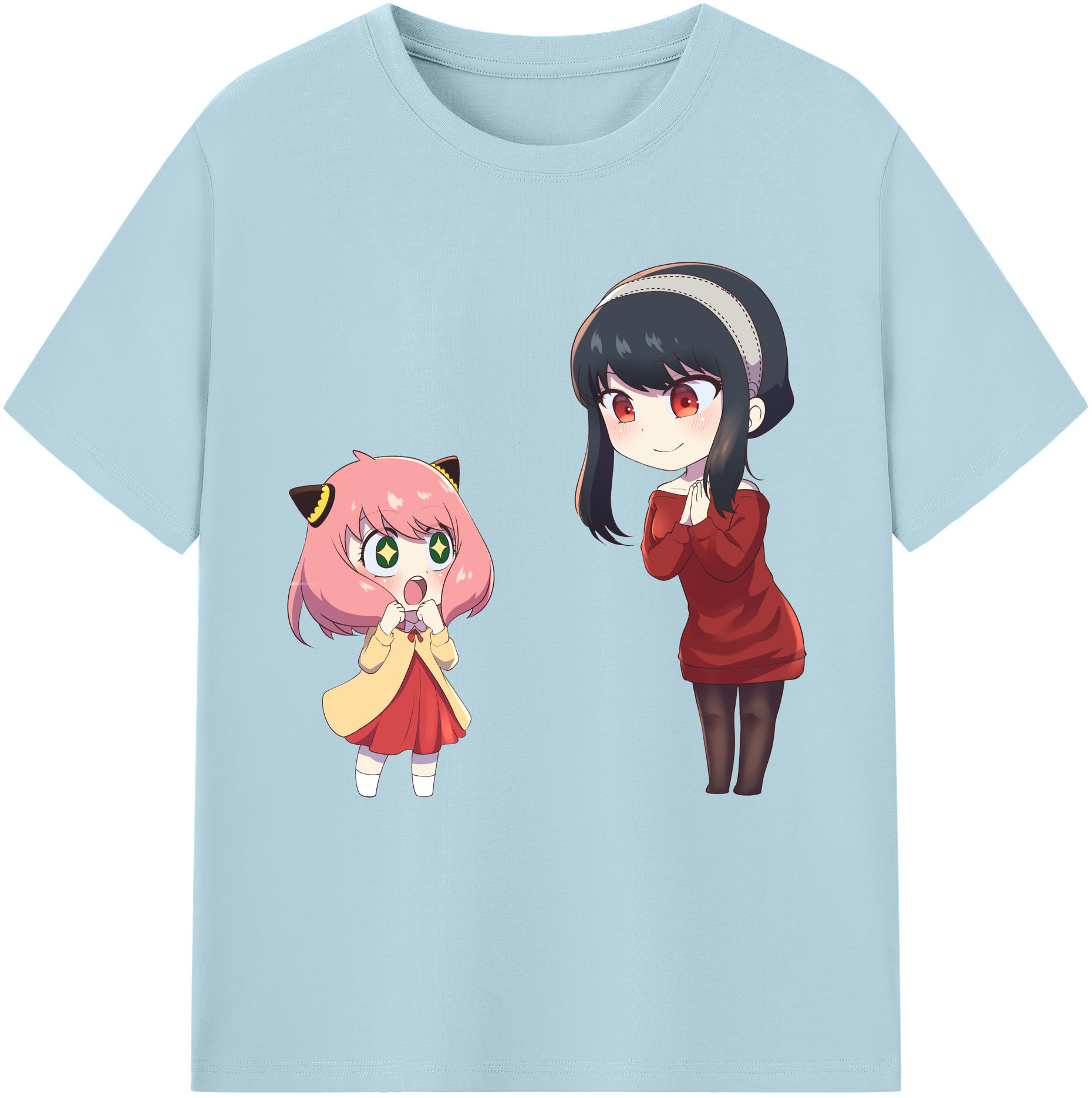（画像用） SPY×FAMILY间谍家家酒 綿100％半袖Tシャツ（フロントプリント）